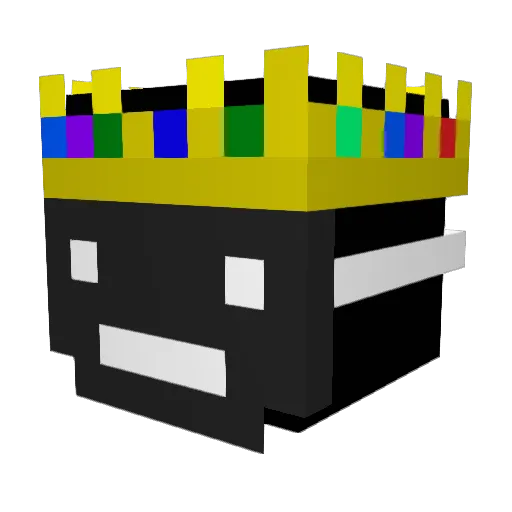 skMax2 Minecraft avatar head, 3D render