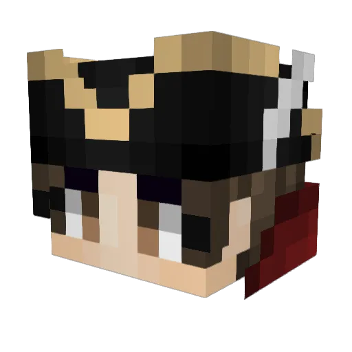 ska9784 Minecraft avatar head, 3D render