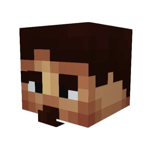 skaletot20 Minecraft avatar head, 3D render