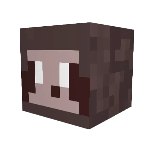 skalkid Minecraft avatar head, 3D render