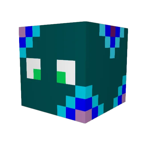 skate103 Minecraft avatar head, 3D render