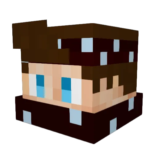skatealex12 Minecraft avatar head, 3D render