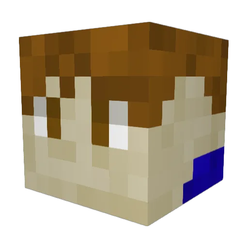 skay_g Minecraft avatar head, 3D render