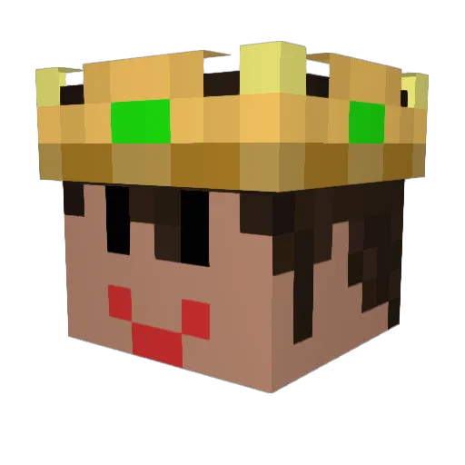 skaz746 Minecraft avatar head, 3D render