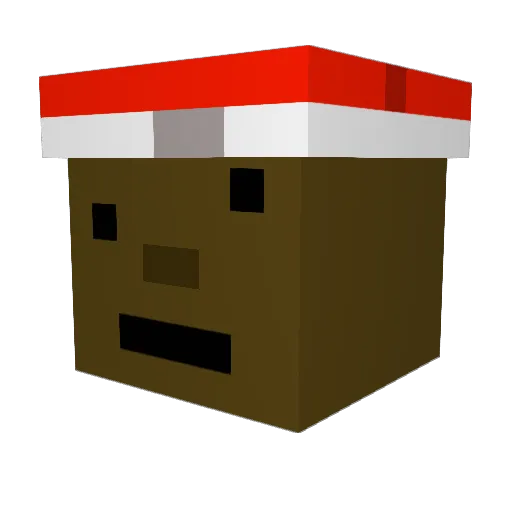 skdos Minecraft avatar head, 3D render