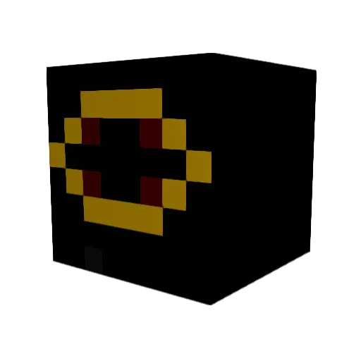 skeleton2341 Minecraft avatar head, 3D render