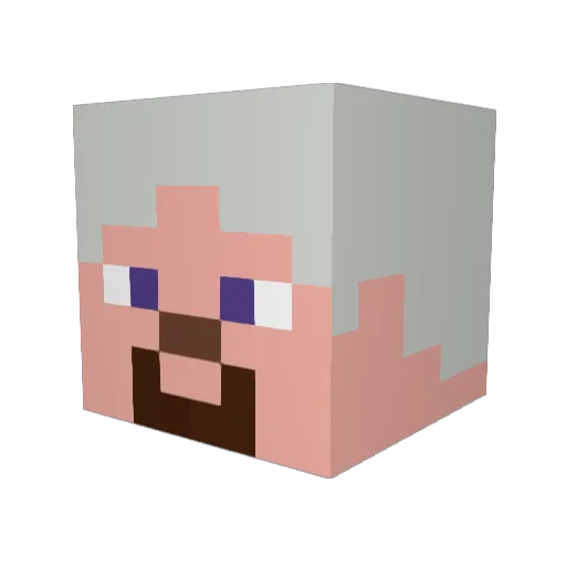 skelly071 Minecraft avatar head, 3D render