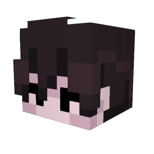 skeperoni Minecraft avatar head, 3D render