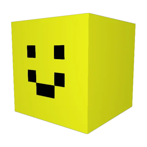 skeppybest Minecraft avatar head, 3D render