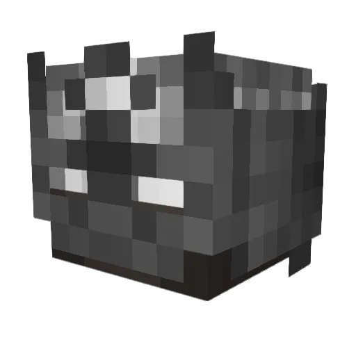 skesymc Minecraft avatar head, 3D render