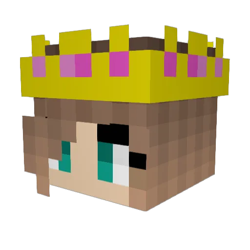 sketchybandit30 Minecraft avatar head, 3D render