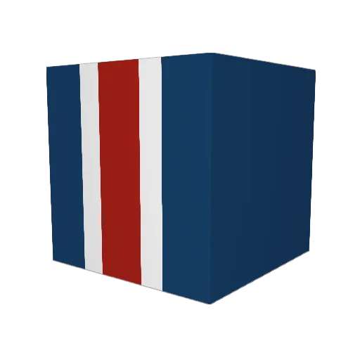 sketchybrit Minecraft avatar head, 3D render