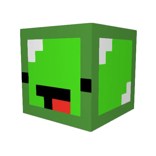 skevb Minecraft avatar head, 3D render
