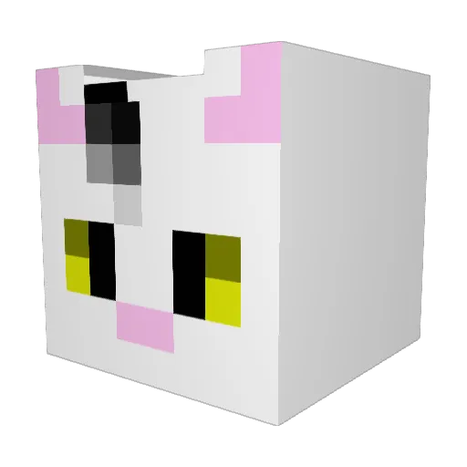 skf9106 Minecraft avatar head, 3D render