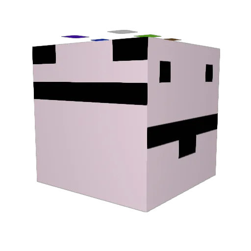 skibbitybapp Minecraft avatar head, 3D render