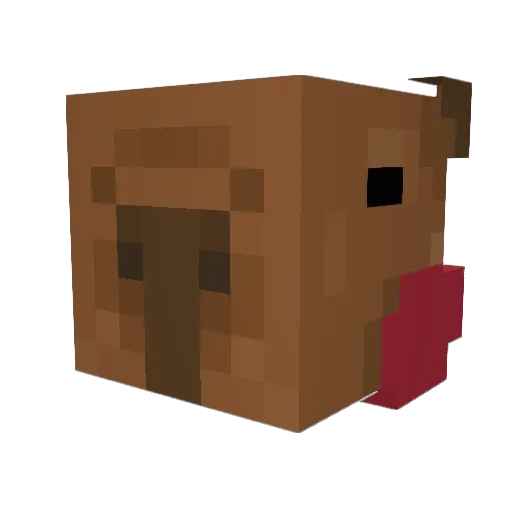 skibidiantoh_ Minecraft avatar head, 3D render