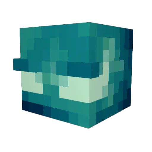 skibidirizzed Minecraft avatar head, 3D render