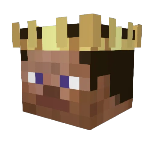 skiddy4465 Minecraft avatar head, 3D render