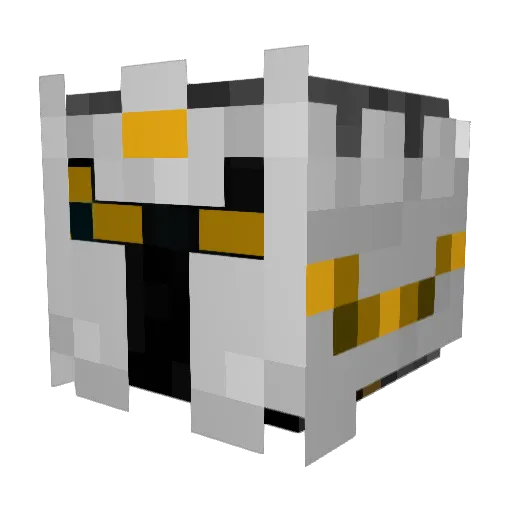 skier007 Minecraft avatar head, 3D render