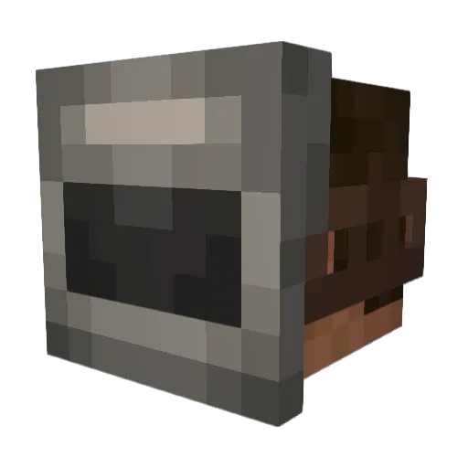 skiescats Minecraft avatar head, 3D render