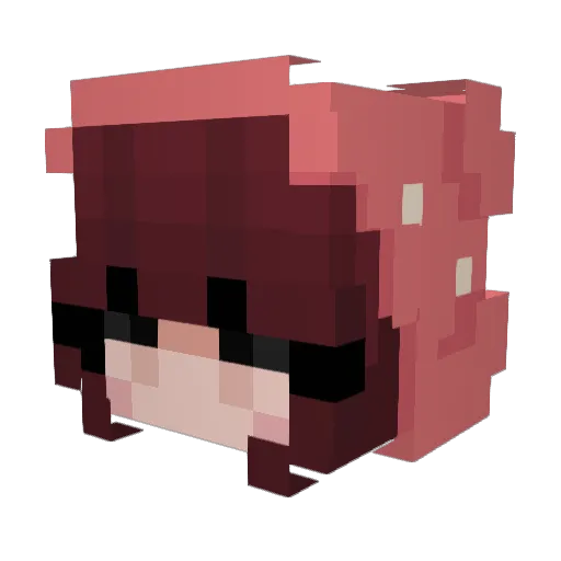 skiioul85 Minecraft avatar head, 3D render