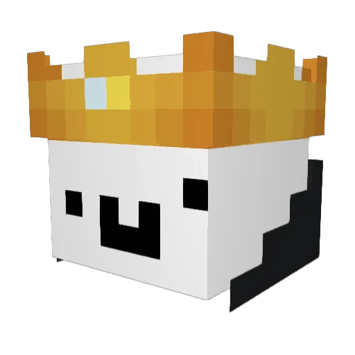 skill00 Minecraft avatar head, 3D render