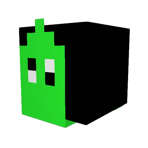 skilledmelon19 Minecraft avatar head, 3D render