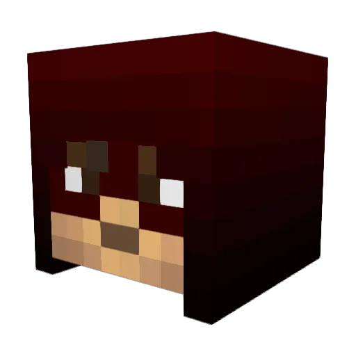 skillfulhitman1 Minecraft avatar head, 3D render