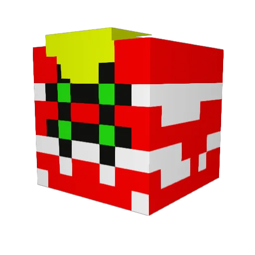 skilljack102 Minecraft avatar head, 3D render