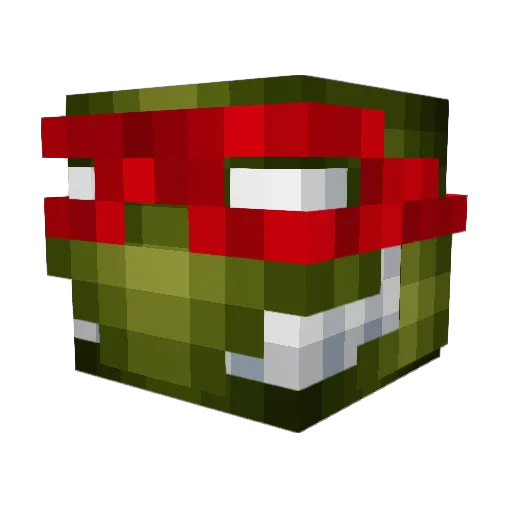 skillpad1203 Minecraft avatar head, 3D render