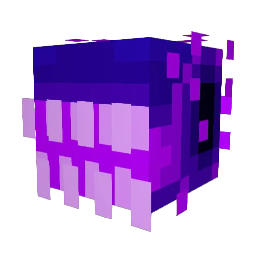 skills_1308 Minecraft avatar head, 3D render