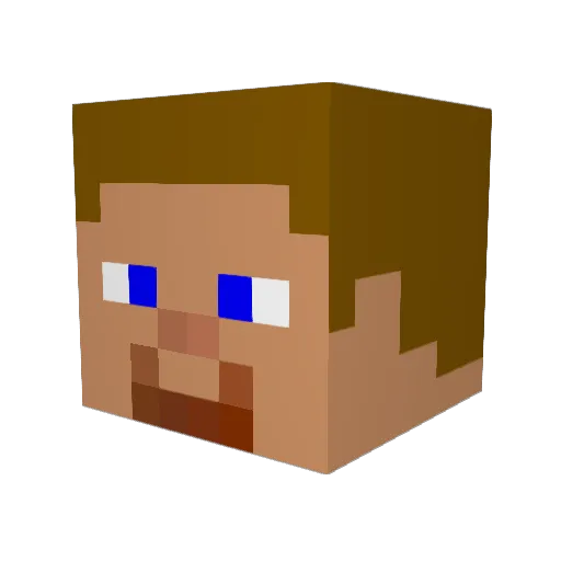 skindredmidget Minecraft avatar head, 3D render