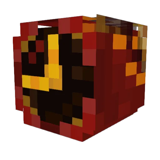 skinwaolke Minecraft avatar head, 3D render