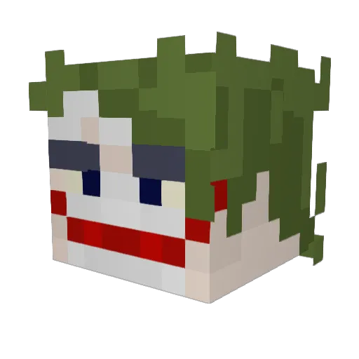 skipmilan Minecraft avatar head, 3D render