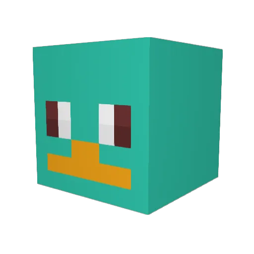 skippio5 Minecraft avatar head, 3D render