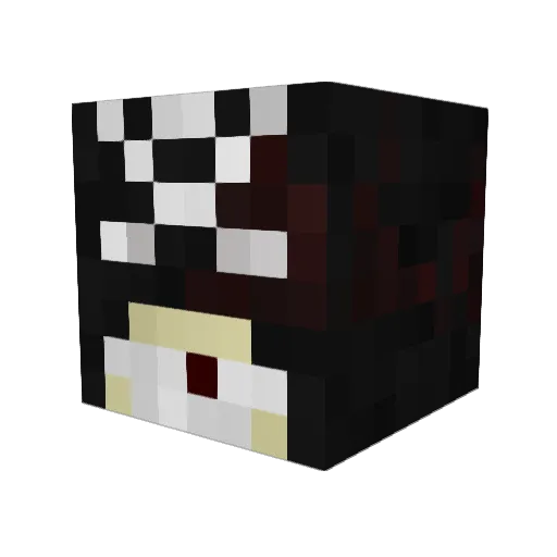 skippity_bop Minecraft avatar head, 3D render