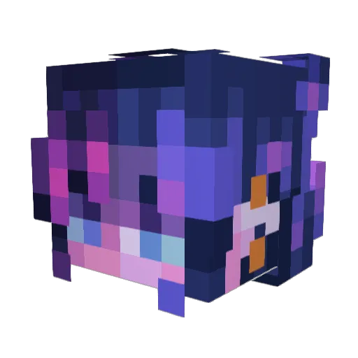skippty Minecraft avatar head, 3D render