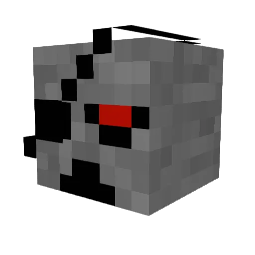 skippyikeoh Minecraft avatar head, 3D render