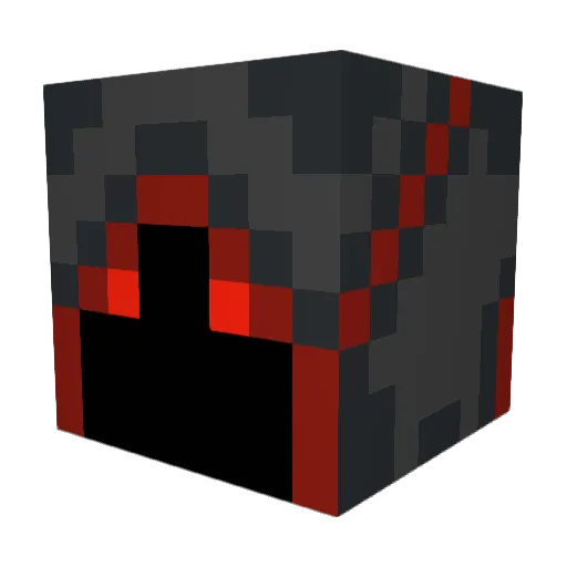 skithriyx Minecraft avatar head, 3D render