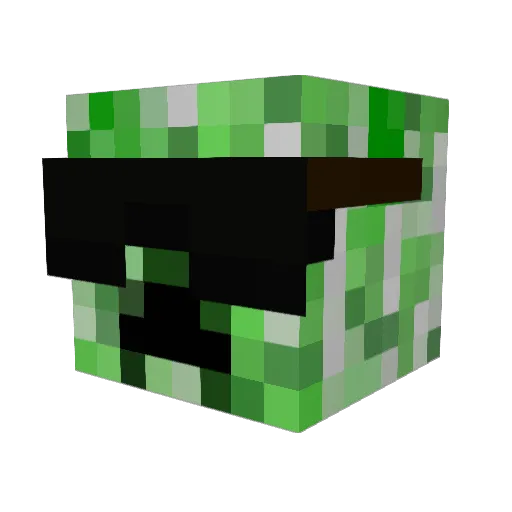skittles1999 Minecraft avatar head, 3D render