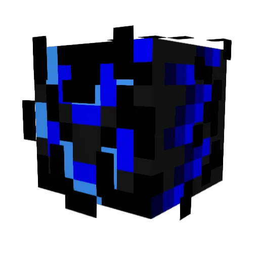 skittles500m Minecraft avatar head, 3D render
