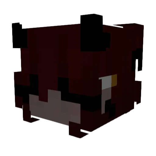 skittles_______ Minecraft avatar head, 3D render