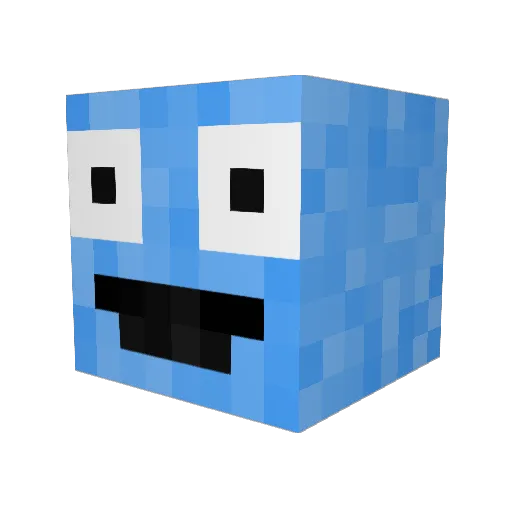 skittymitty7 Minecraft avatar head, 3D render