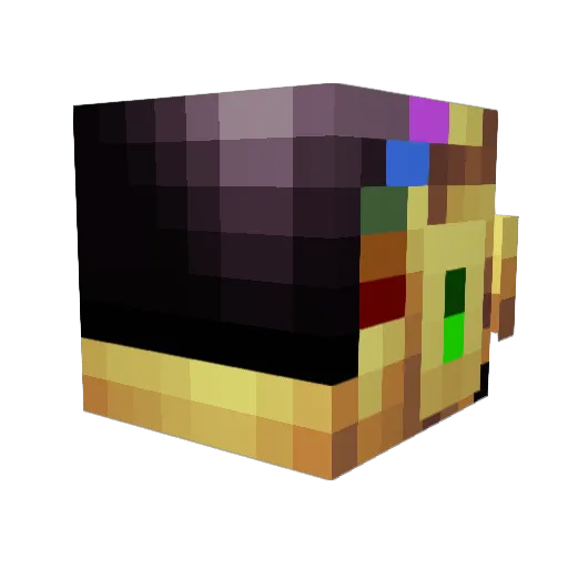 skkf566 Minecraft avatar head, 3D render