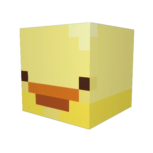 skky125 Minecraft avatar head, 3D render