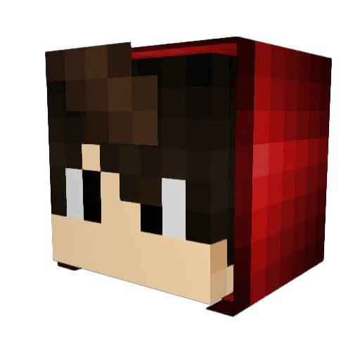 sklady5 Minecraft avatar head, 3D render