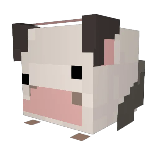 skne Minecraft avatar head, 3D render