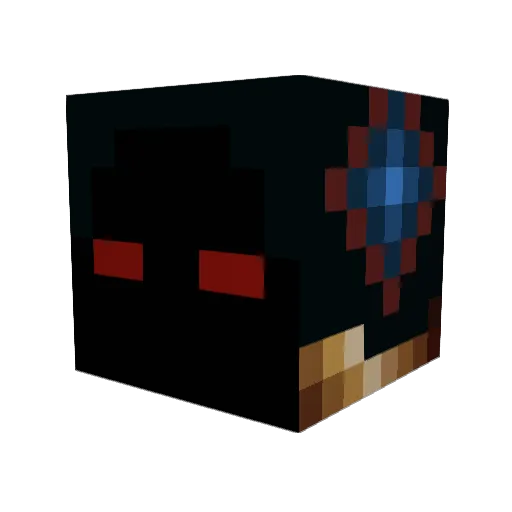 skoertoon Minecraft avatar head, 3D render