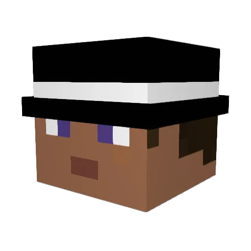 skogen97 Minecraft avatar head, 3D render