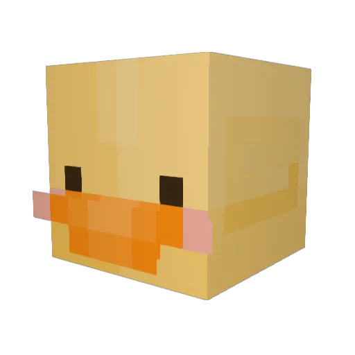 skoomaaaa Minecraft avatar head, 3D render